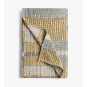 Parachute for Target Beachcomber Tan & Light Blue Stripe Throw Blanket 50" x 70"